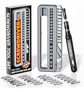 ANVANNA Electronics Precision Screwdriver Sets 32-Piece Magnetic Repair Tool Kit for iPhone, MacB...
