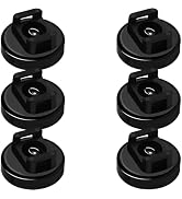 CNHABAGU Magnet Zip Tie Mount Magnetic Zip Ties Mount 25LBS Strong Multipurpose Wire Cable Holder...