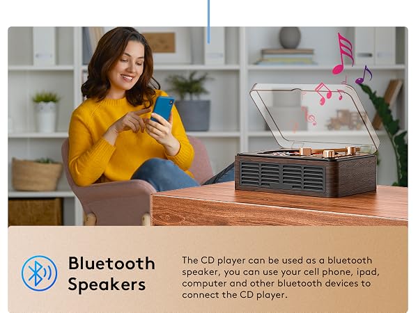CD player with Bluetooth