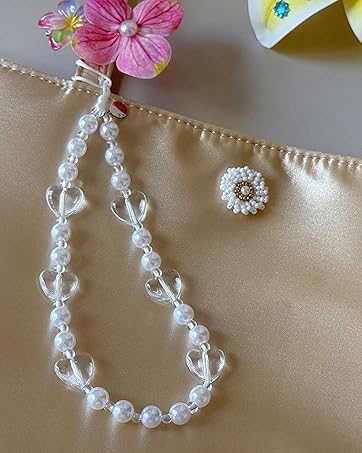pure hearts phone charm