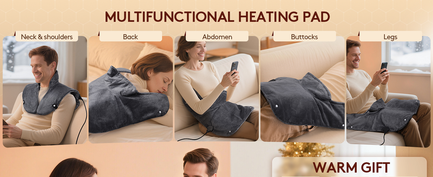heating pad for neck and shoulders