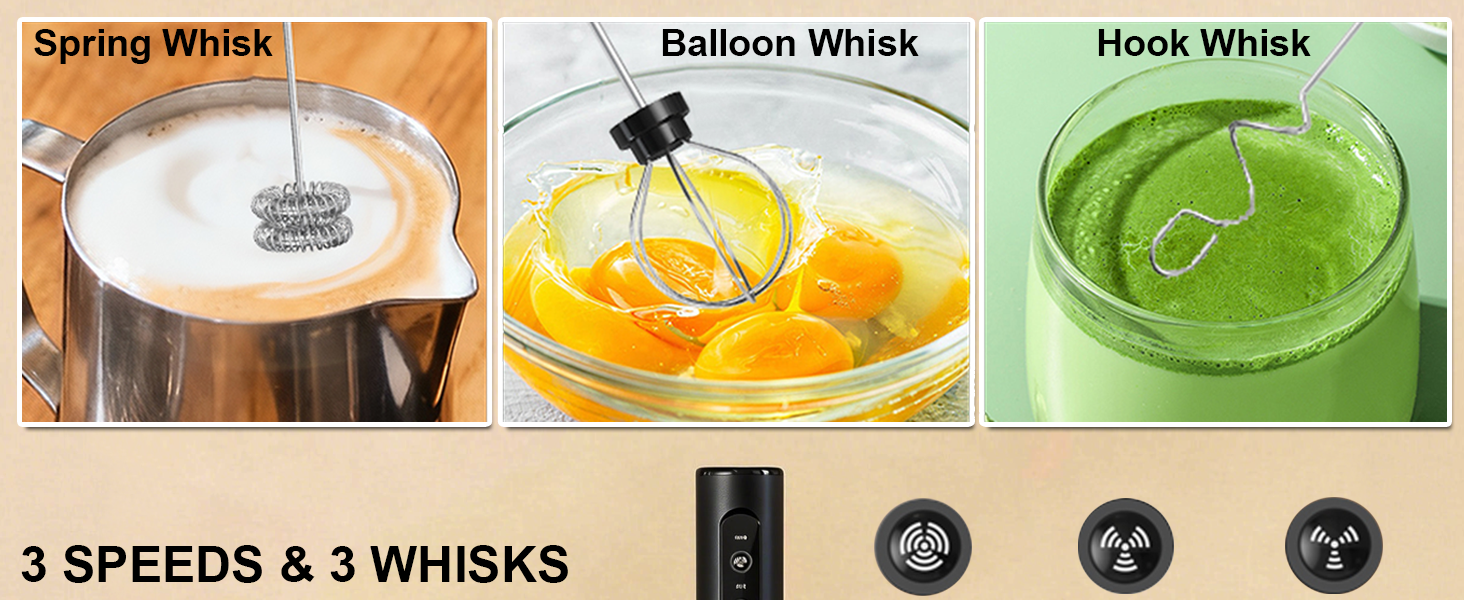 rechargeable milk frother