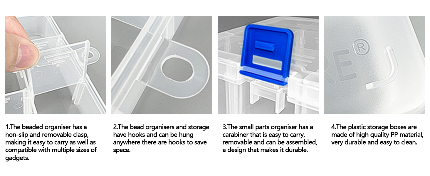 Plastic storage box