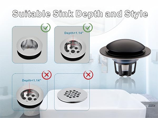 bathroom sink drain stopper