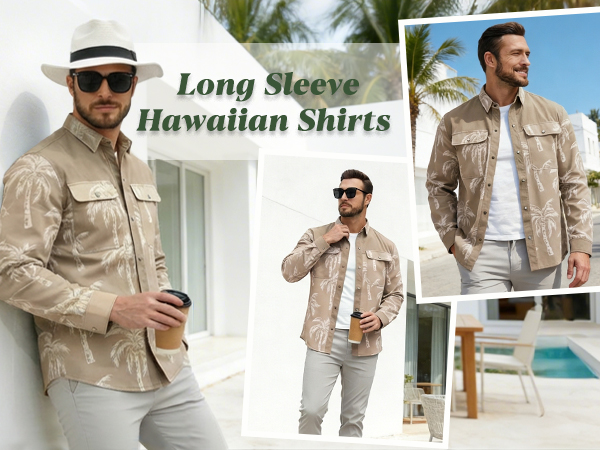 Mens Long Sleeve Button Down Shirts