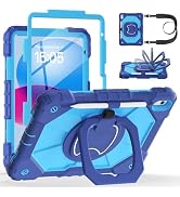 Case for iPad A16 11th/10th Generation 11/10.9 Inch 2025/2022, Dinines Full-Body Drop Protection ...