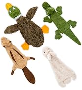 Best Pet Supplies Squeaky Dog Toys with Soft Durable Fabric for Small, Medium and Large Pets Inte...