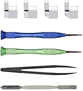 Mcbazel Replacement Metal L/R Lock Buckle Set with Open Tool for N-Switch Joy-Con