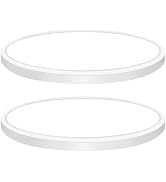 Brightever 12 Inch 2 Pack LED Flush Mount Ceiling Light Fixture, 5000K Daylight White 3200LM Roun...