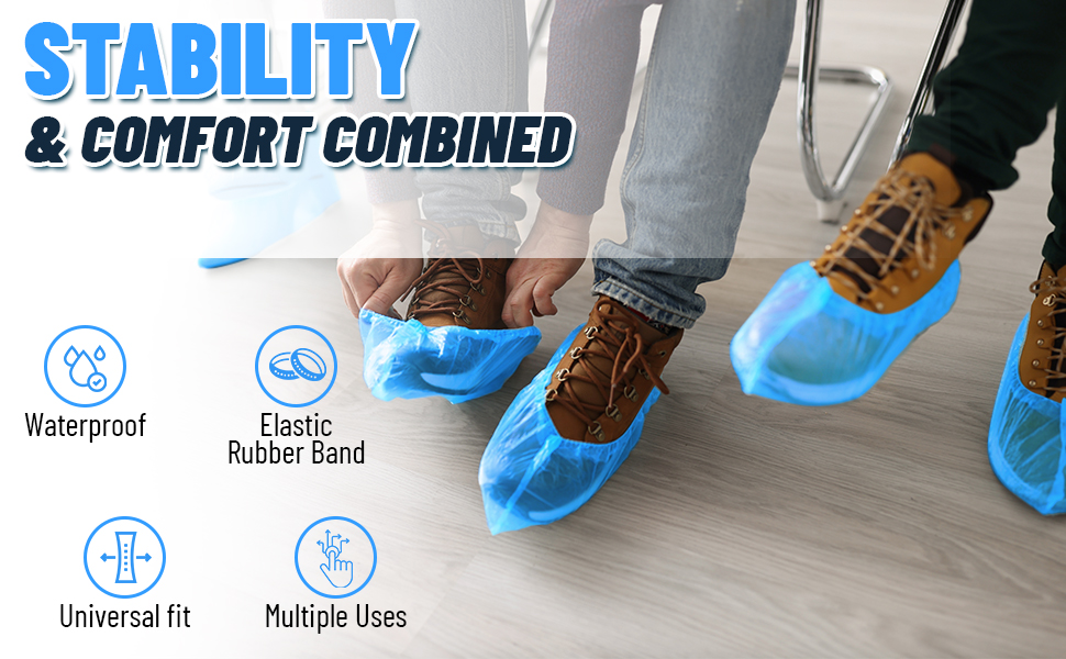 zapatos coverings desechables indoors waterproof rain footies walking open house supplies
