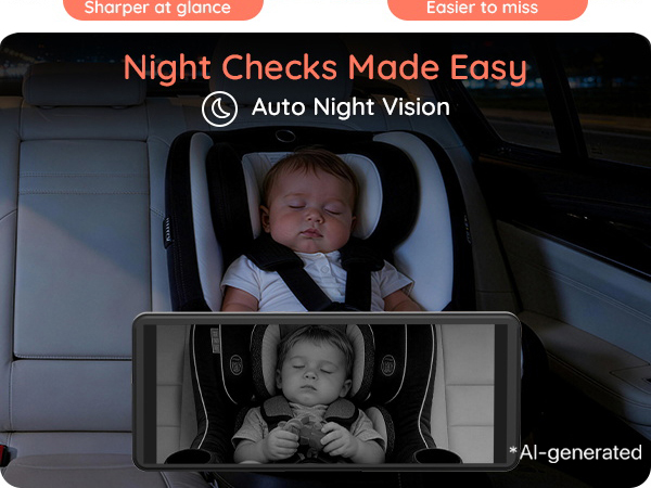 dual camera baby monitor car