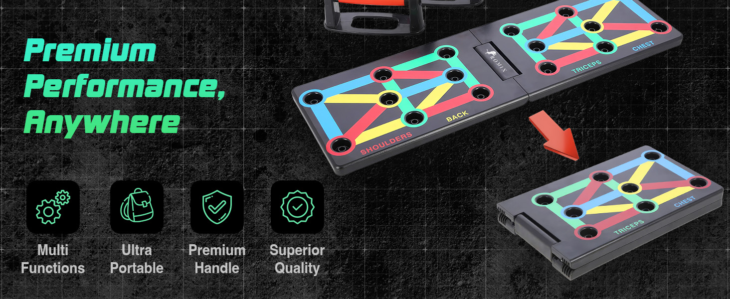 ROMIX Push Up Board