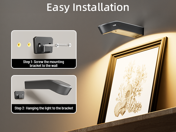 wall lights for pictures