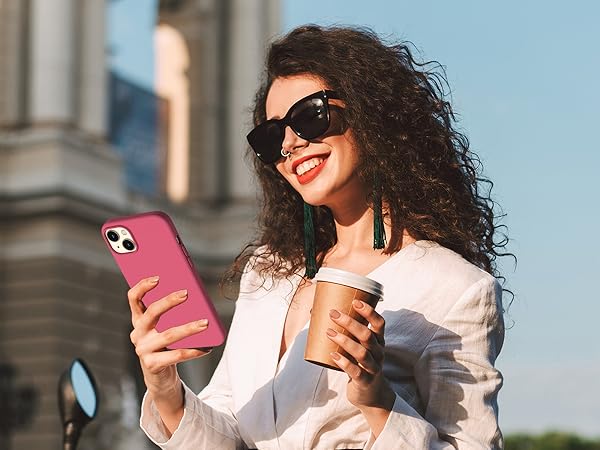 coffker iphone 14 plus case, apple 14 plus silicone case