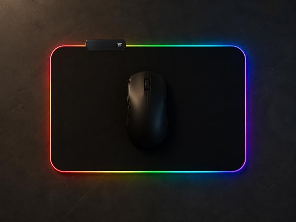 rgb gaming scene