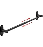 MIROAMZ Towel Bar, Adjustable 14.4inch - 25.2inch Towel Rack, Self Adhesive Wall Mounted for Bath...