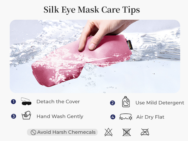 Washable Cover, heat compress for eyes,heated face mask