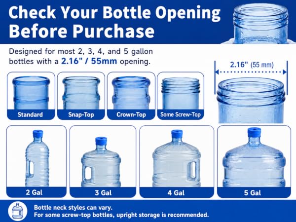 water jug caps