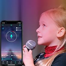 Smart led strip lights with mic mode