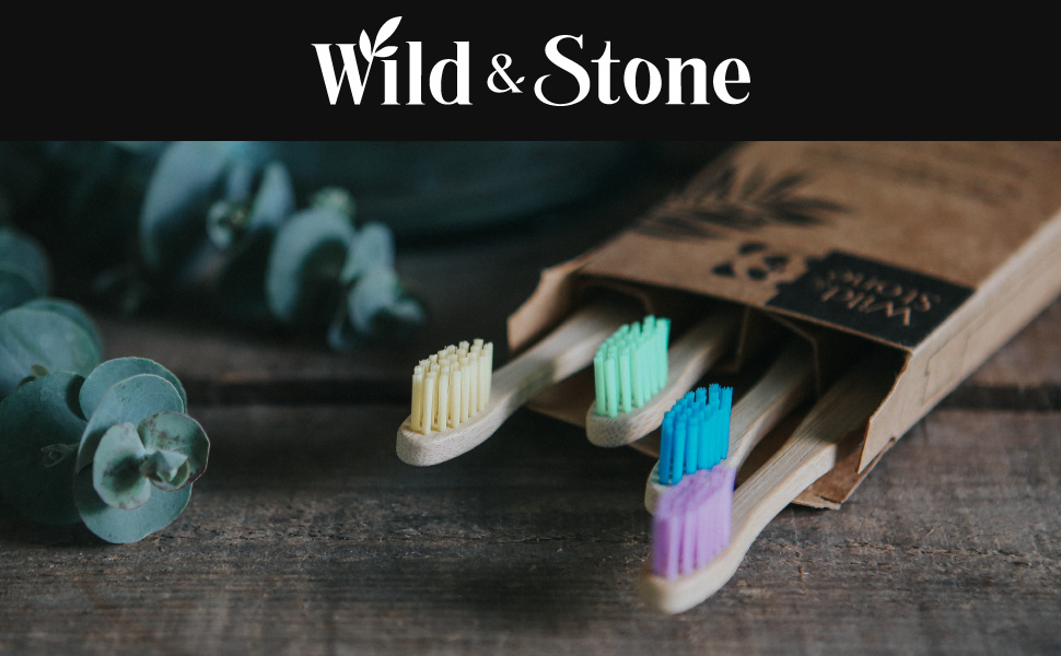 Wild & Stone Bamboo Toothbrush Children