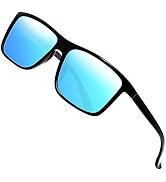 Polarized Sunglasses for Men Driving Mens Sunglasses Rectangular Vintage Sun Glasses For Men/Women