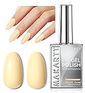 yellow gel polish