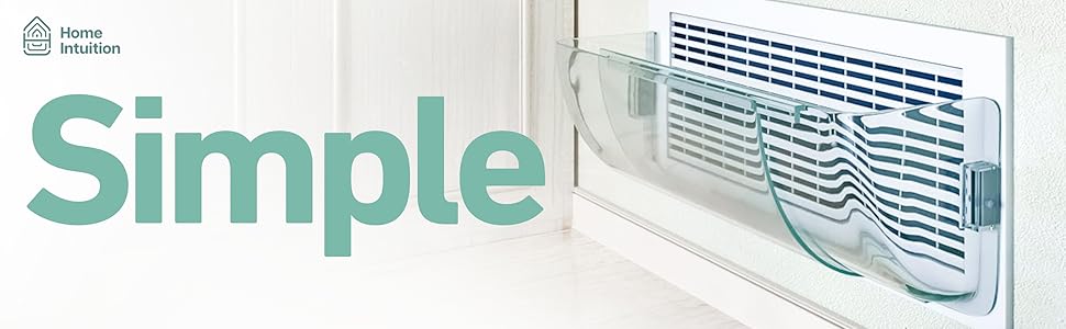 simple air deflecter diverter heat air vent on wall vent floor vent