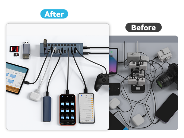 Powered USB 3.2 Hub