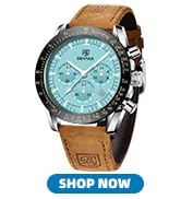 BENYAR Watch for Men Analog Quartz Chronograph Waterproof Luminous Designer Mens Wrist Watches Bu...