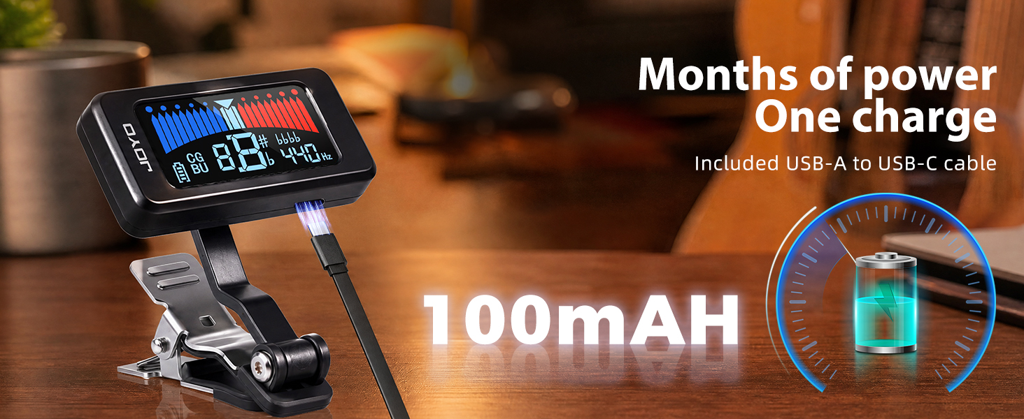 Guitar Tuner Clip On