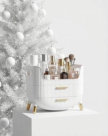 Cosmetic Organizer White