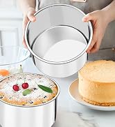6 inch cake pan set of 2