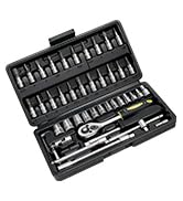 This 46pcs socket set can meet all your daily needs