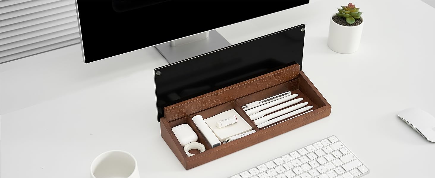 Desk whiteboard organizer, keyboard stand, desk buddy, gift for women, desk setup-YX210501