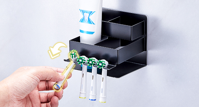 toothbrush holders wall mounted
