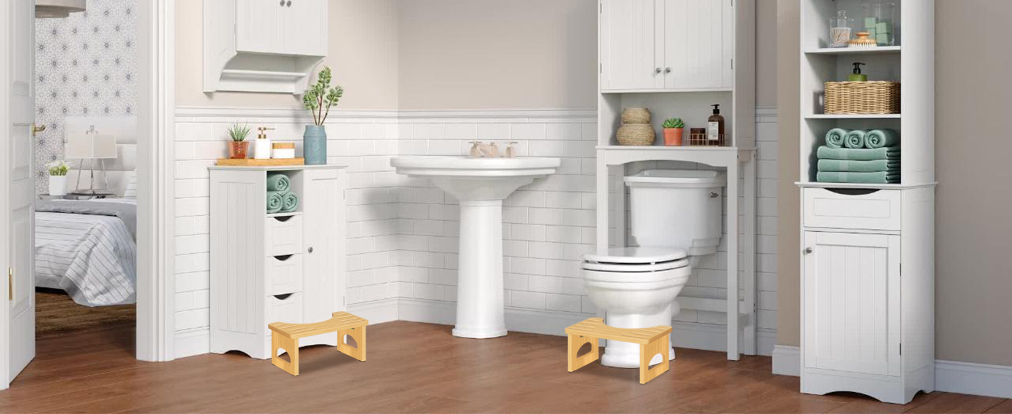 squatting poop stool