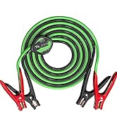 AWELTEC Heavy Duty Jumper Cables,4 Gauge 20 Feet Booster Cable,Automotive Wire for Cars Trucks wi...
