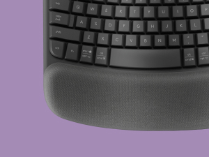 Wave Keys MK670 Combo, Wireless Ergonomic Keyboard with Signature M550 L Wireless Mouse
