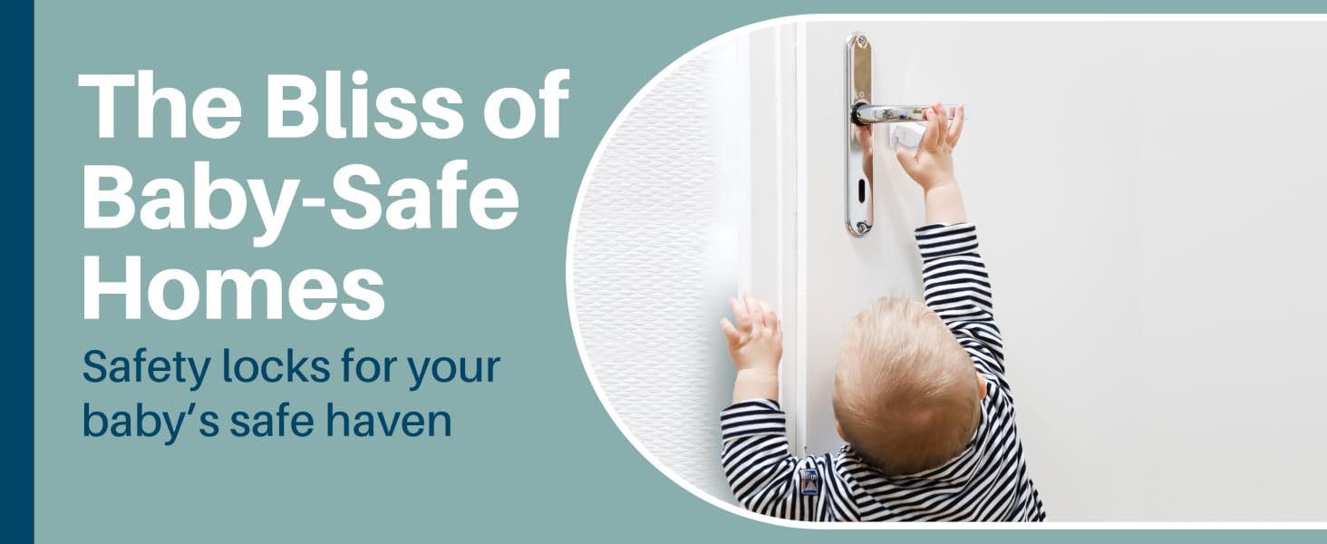 Inaya babyproof door lever locks keep your children safe to grow