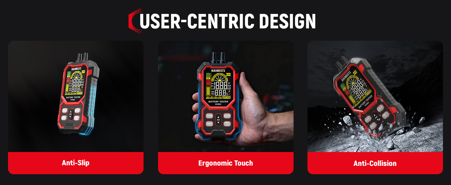 12V/24V Battery Tester