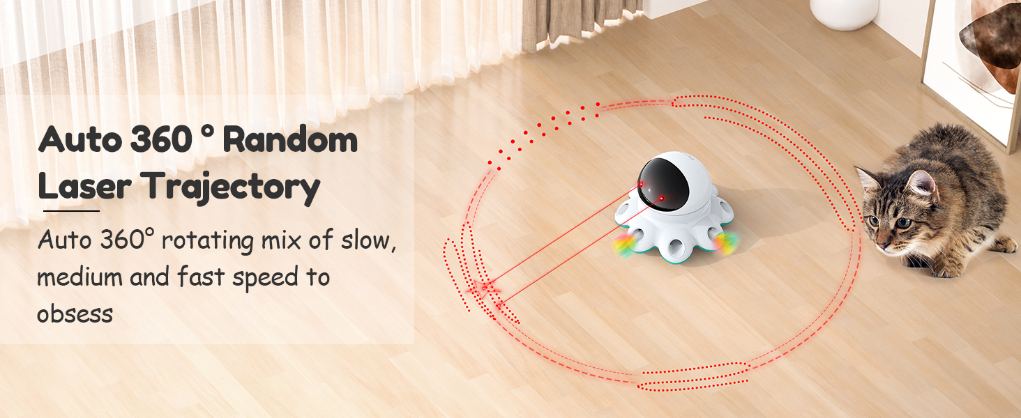 2-in-1 Interactive Cat Toys