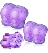 BOSONER Roller and Skating Pads for Kids: Knee Pads and Elbow Pads for Kids/Youth 3-15 - Girls/Bo...