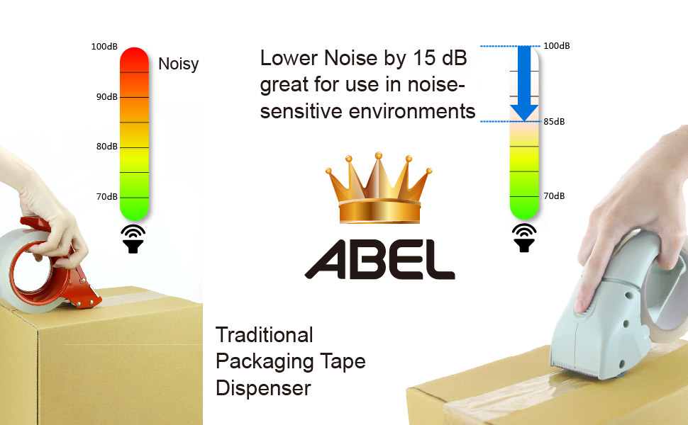 Heavy Duty Packing Tape, Shipping Tape, Packaging Tape, Packing Tape Dispenser Gun for Packing Boxes