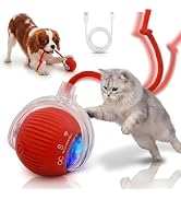Rechargeable Smart Ball 2.0 Automatic Cat Toy - Interactive Cat Toys for Indoor Cats - Motion Act...