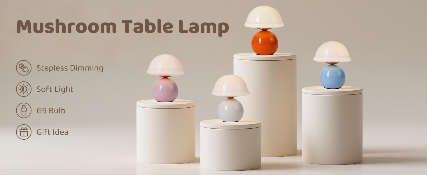 mushroom lamp