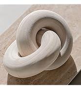 Peakoly Wood Knot Decor Natural - Coffee Table Decor, Small Shelf Decor Accents, Bookshelf Decor,...
