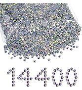 Beadsland Hotfix Rhinestones Bulk, 14400PCS Crystal Hot Fix Rhinestones for Crafts Clothes DIY De...