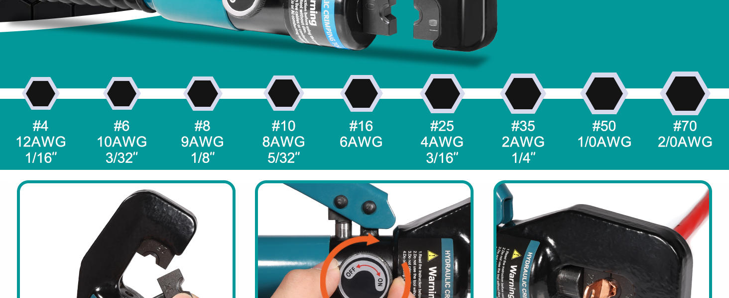 hydraulic crimping tool