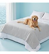ZOMISIA Cooling Dog Blanket for Bed - Q-MAX>0.5 Cold Breathable Washable Cold Extra Large Pet Mat...