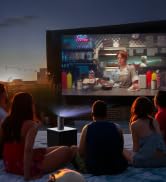 NEBULA Capsule 3 Laser, Outdoor Portable Mini Wi-Fi Smart TV Projector, Upgraded with Google TV, ...